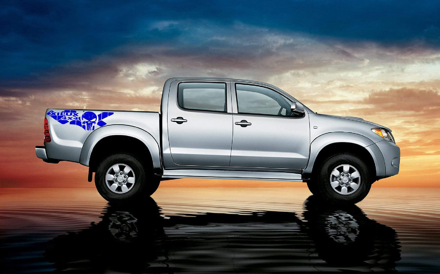 Skulls Graphic for Toyota Hilux | Toyota Hilux sticker kit | Toyota Hilux stickers