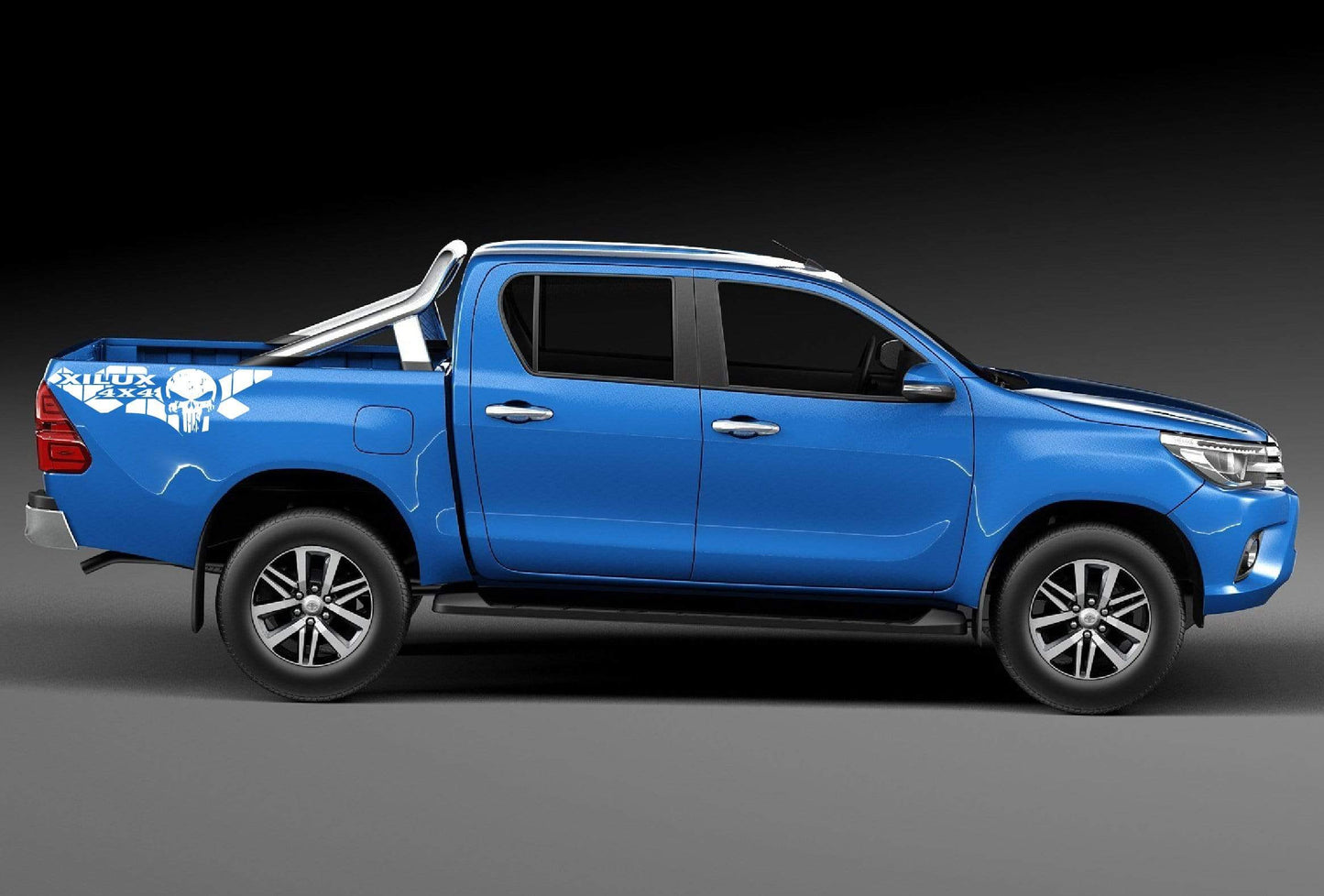 Skulls Graphic for Toyota Hilux | Toyota Hilux sticker kit | Toyota Hilux stickers