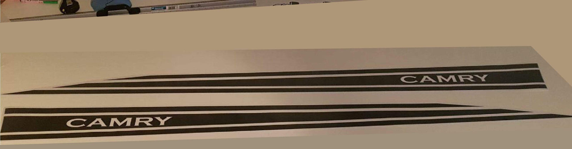 Sport Racing Line Sticker Car Side Vinyl Stripe For Toyota Camry - Brothers-Graphics