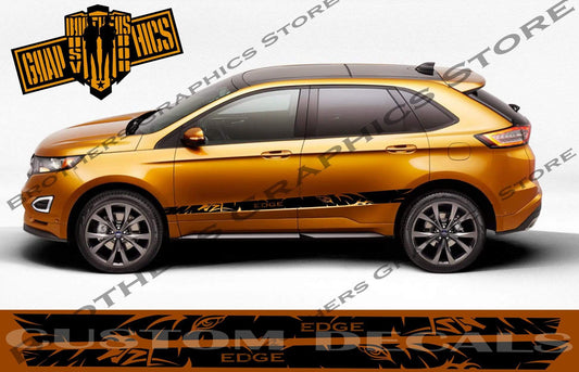Premium Sticker Stripes Compatible With Ford Edge eye design