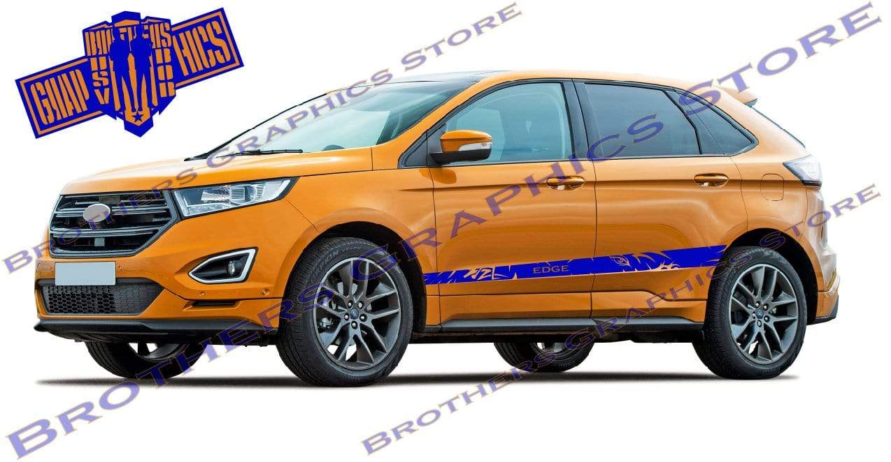 Premium Sticker Stripes Compatible With Ford Edge eye design
