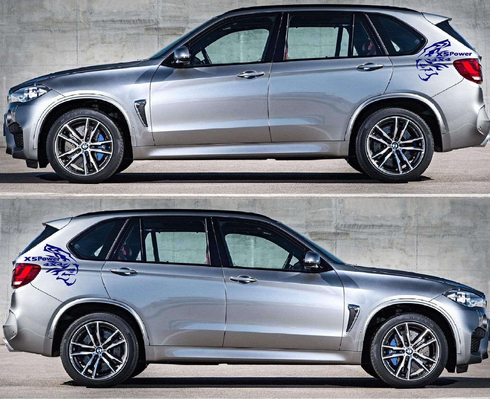 Stickers Kit Graphics Decals Racing Stripes for BMW X5 - Brothers-Graphics