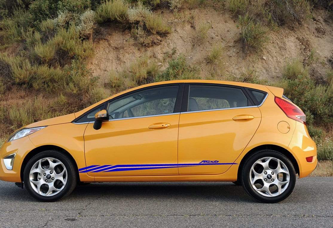 Premium Vinyl Sticker Compatible with Ford Fiesta Decorative car decals Personalized Design, 
Vehicle Enhancement, 
Sticker Street Auto