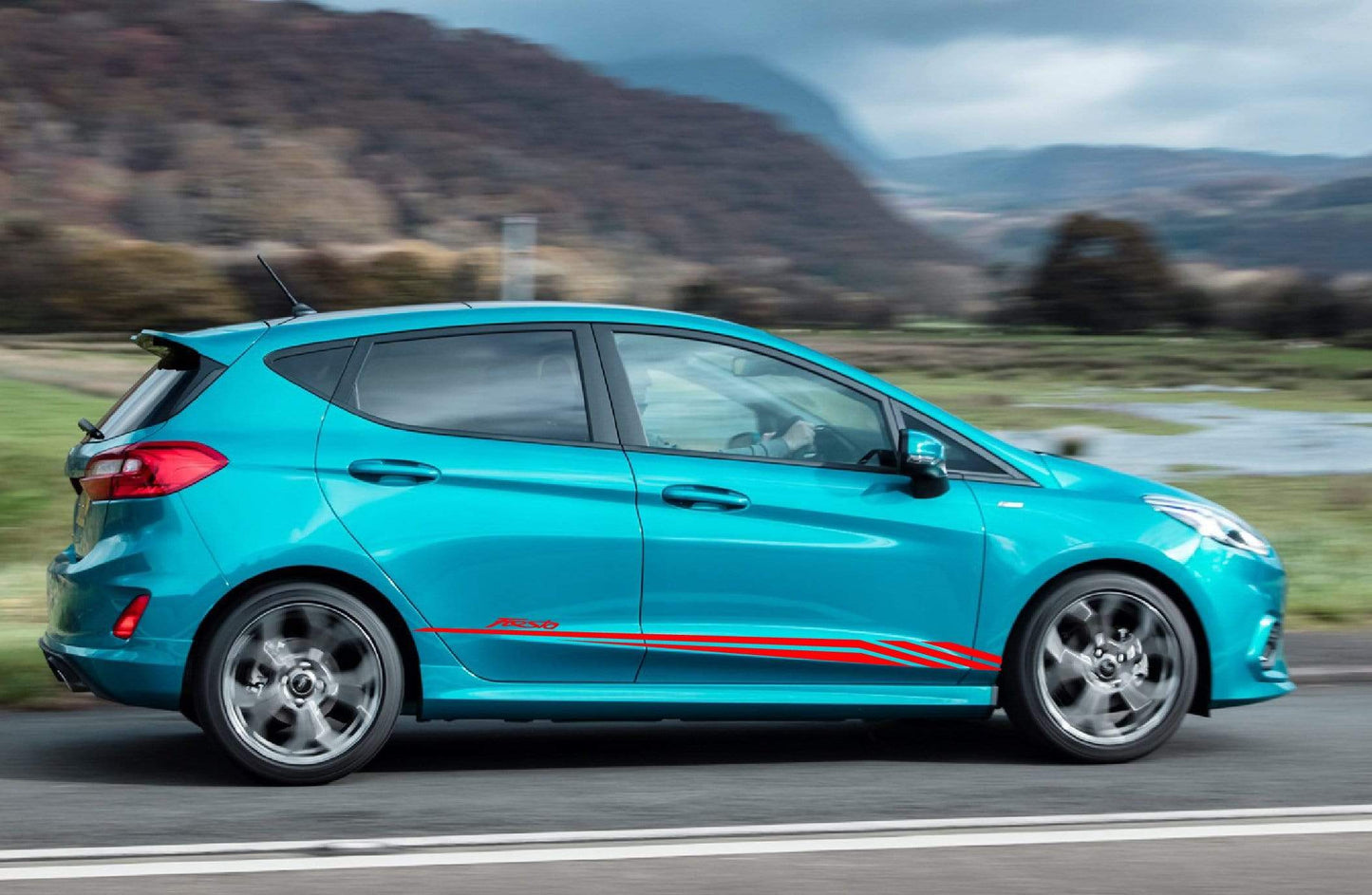 Premium Vinyl Sticker Compatible with Ford Fiesta Decorative car decals Personalized Design, 
Vehicle Enhancement, 
Sticker Street Auto