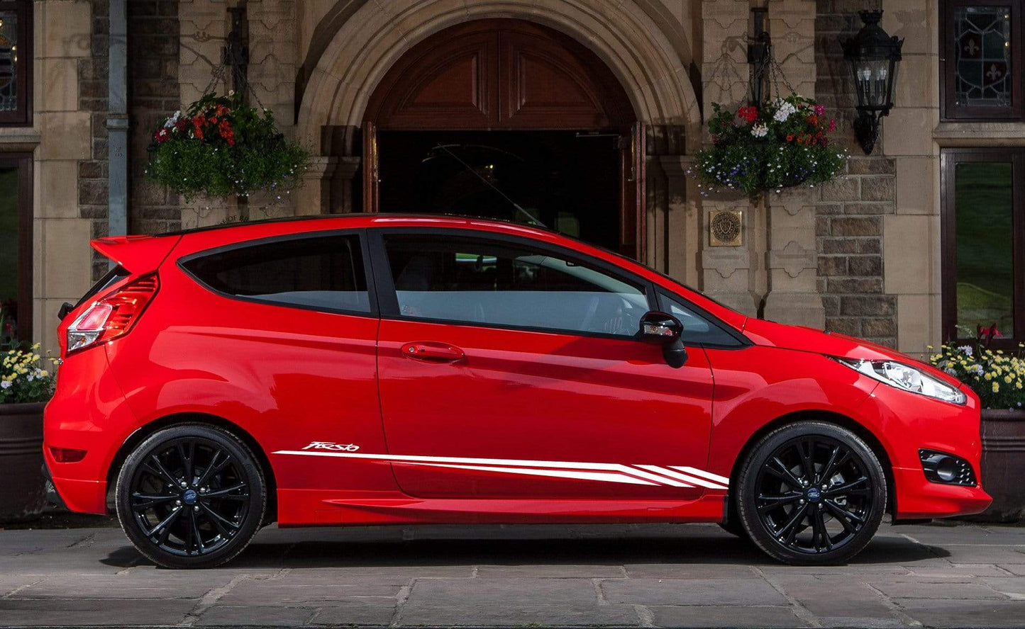 Premium Vinyl Sticker Compatible with Ford Fiesta Decorative car decals Personalized Design, 
Vehicle Enhancement, 
Sticker Street Auto