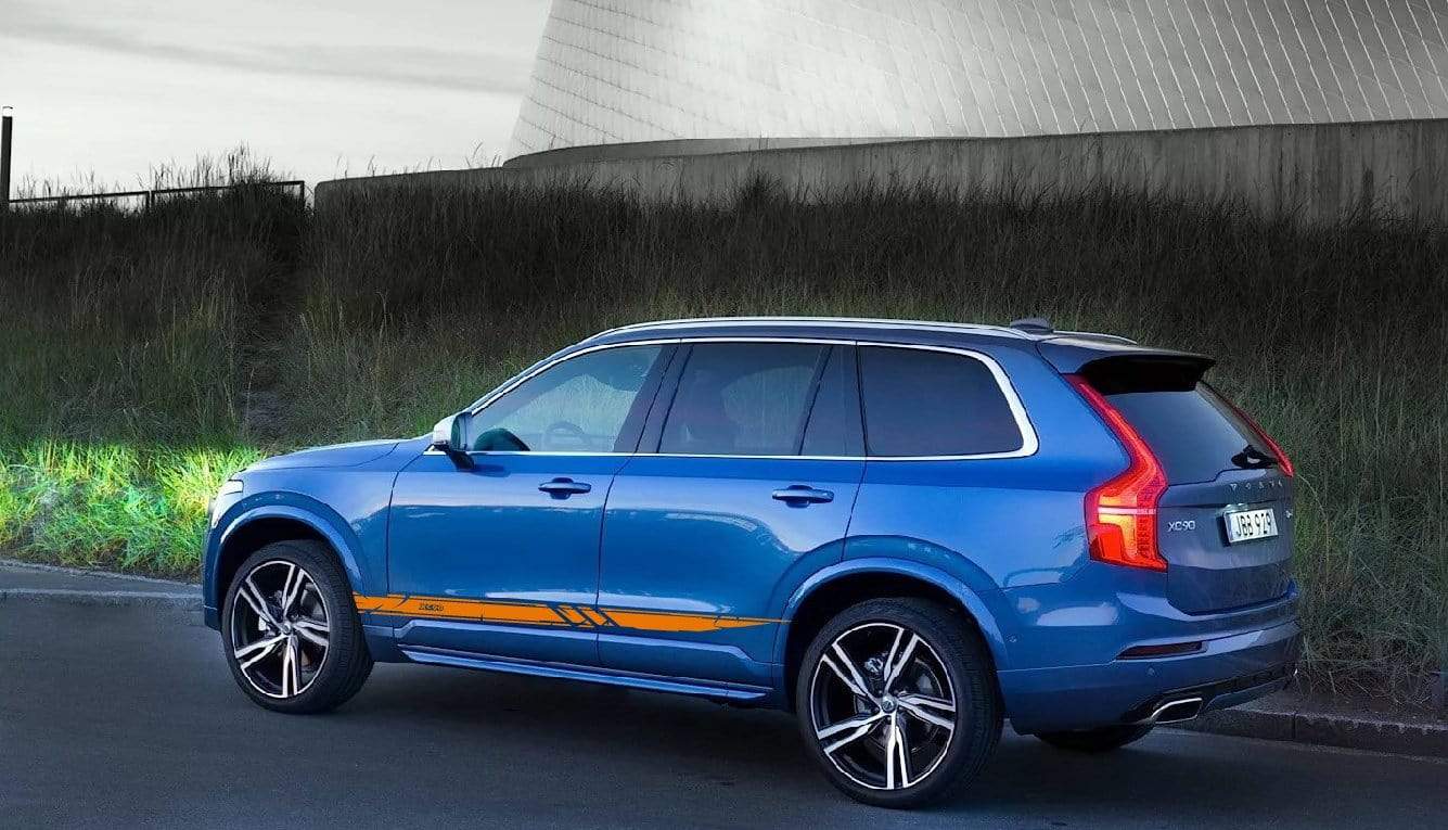 Stickers Vinyl Stripes For Volvo XC90 New New Design1995-2026