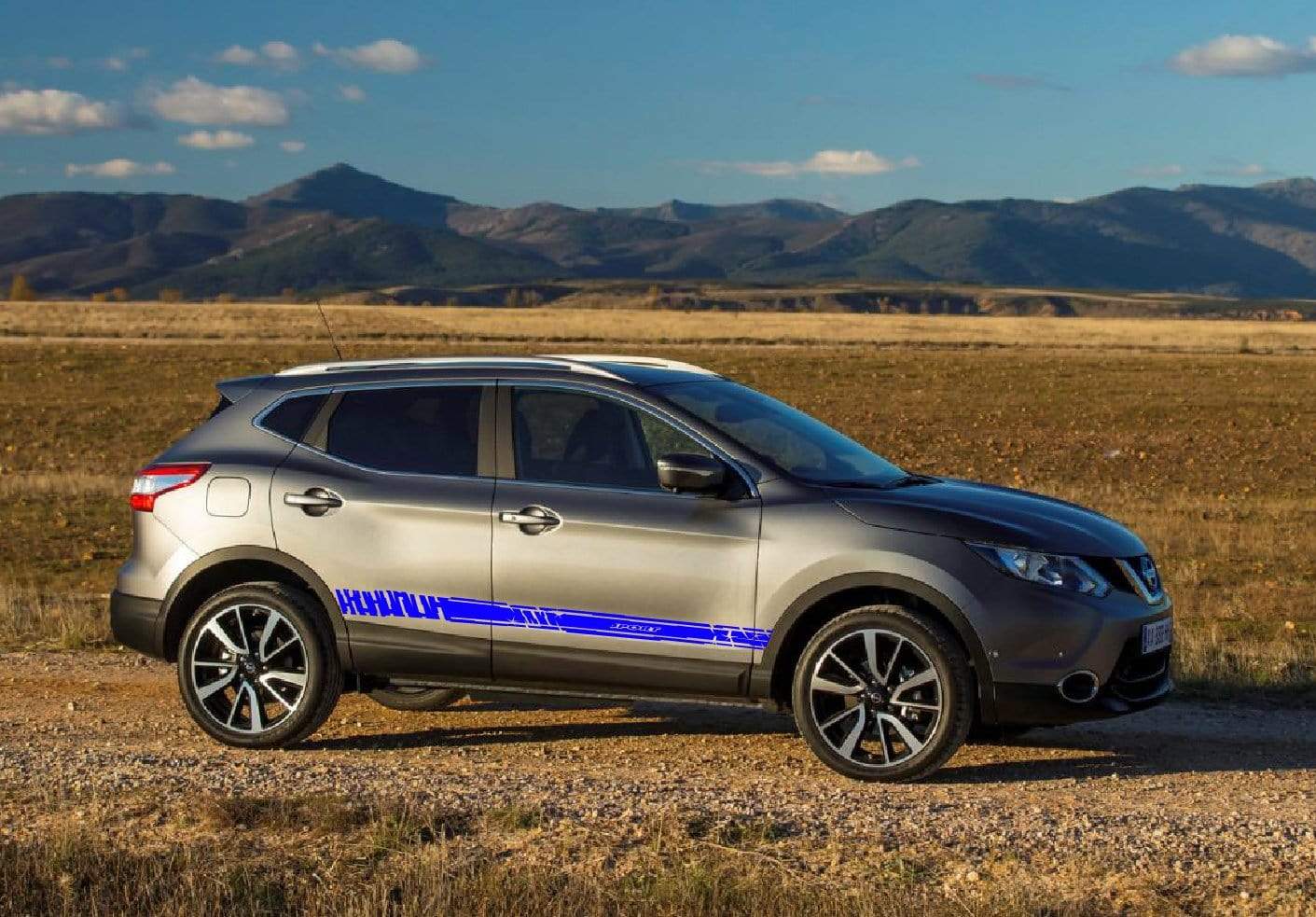Truck decals Racing Stripes For Nissan Qashqai