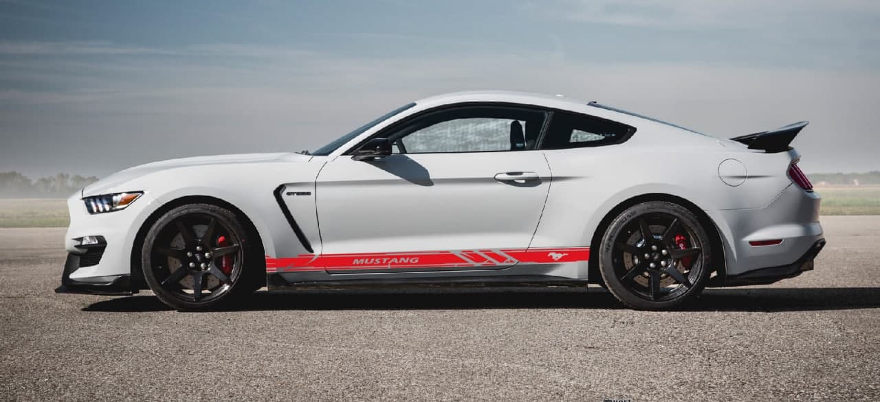 Vinyl Graphics Unique Classic Design Stickers compatible with Ford Mustang  | Ford mustang sticker