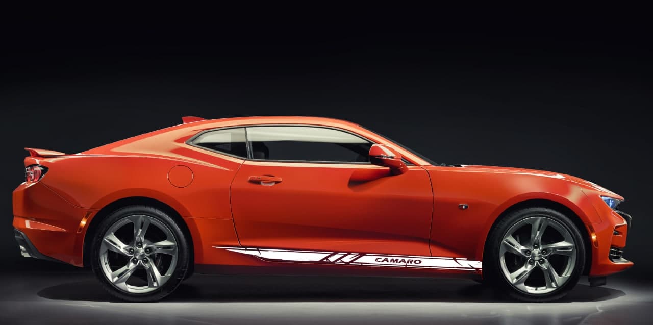 Vinyl Graphics Unique Design Decal Vinyl Racing Stripe Stickers For Chevrolet Camaro