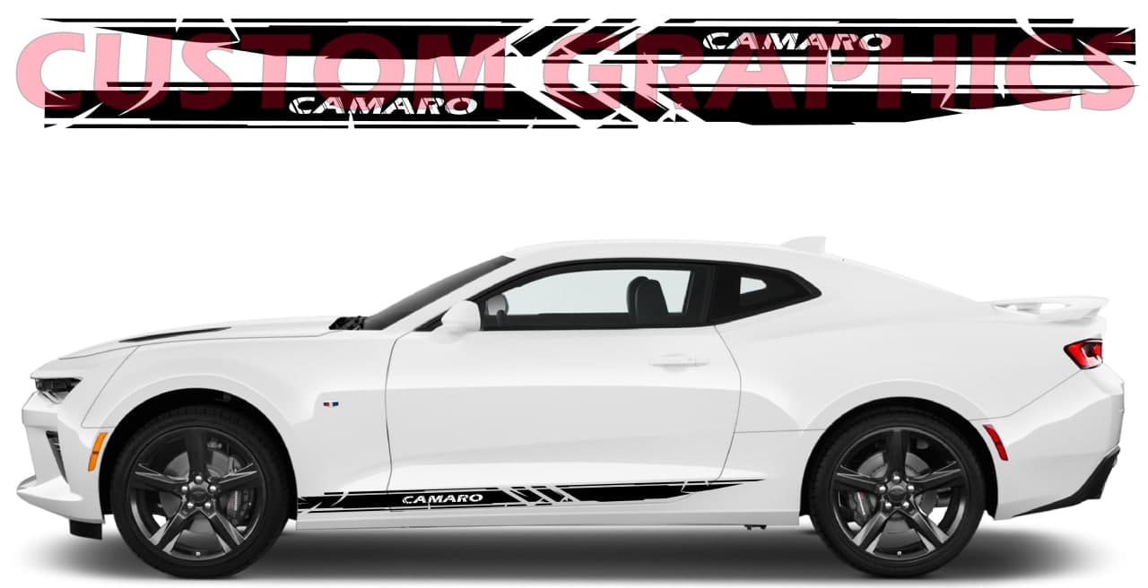 Vinyl Graphics Unique Design Decal Vinyl Racing Stripe Stickers For Chevrolet Camaro