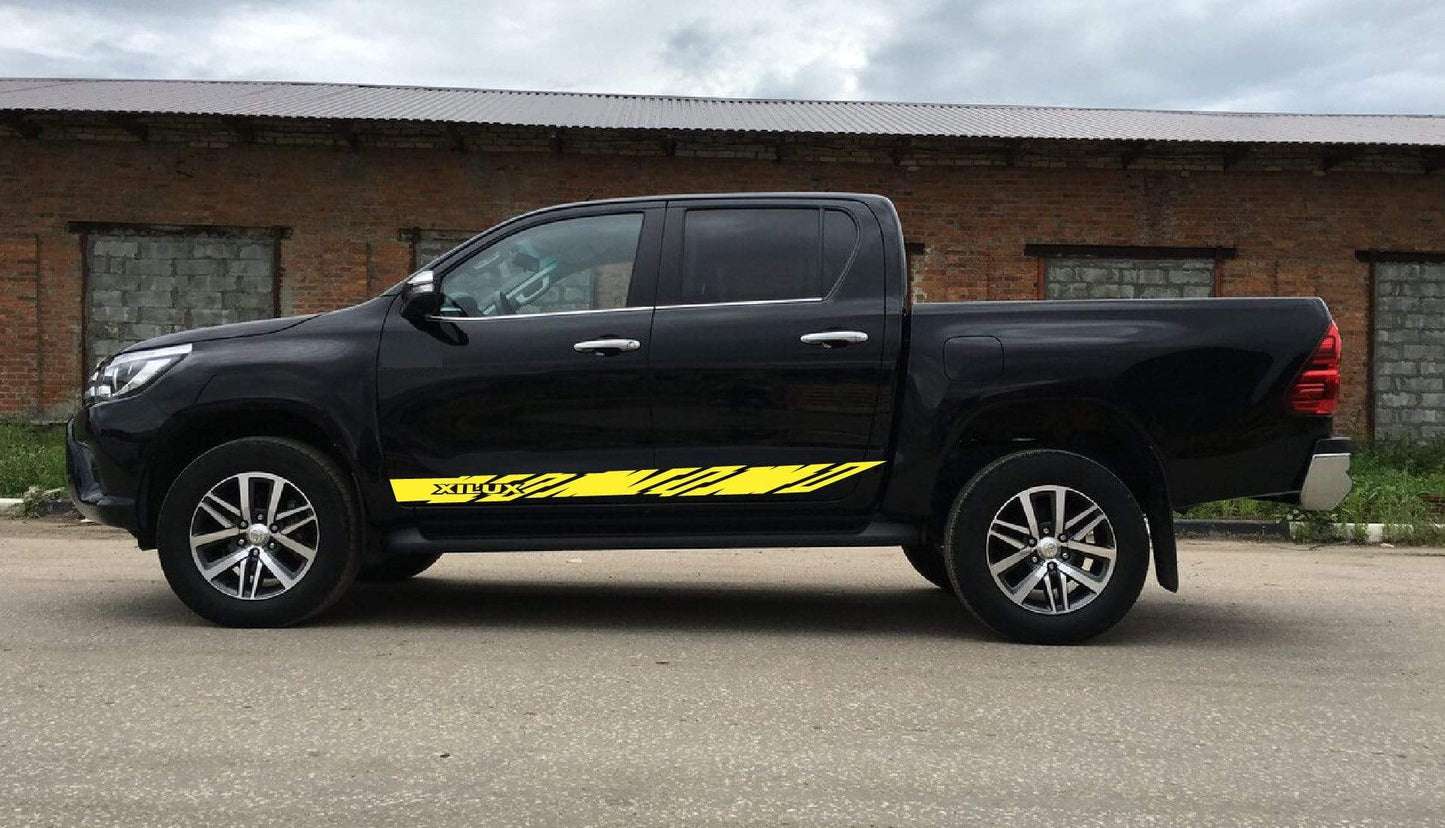 Vinyl Car Stickers for Toyota Hilux | Toyota Hilux graphic kit | Toyota Hilux decal kit