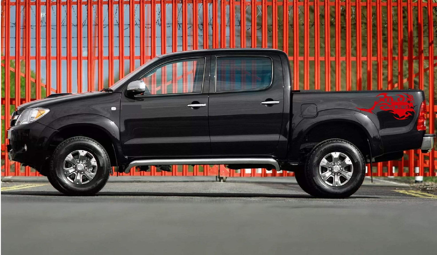 Vinyl Decal Sticker Vinyl Side Racing Stripes for Toyota Hilux