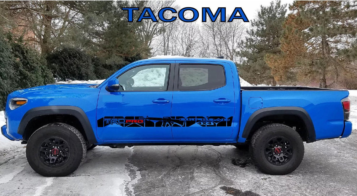 Vinyl Decals for TOYOTA Tacoma TRD