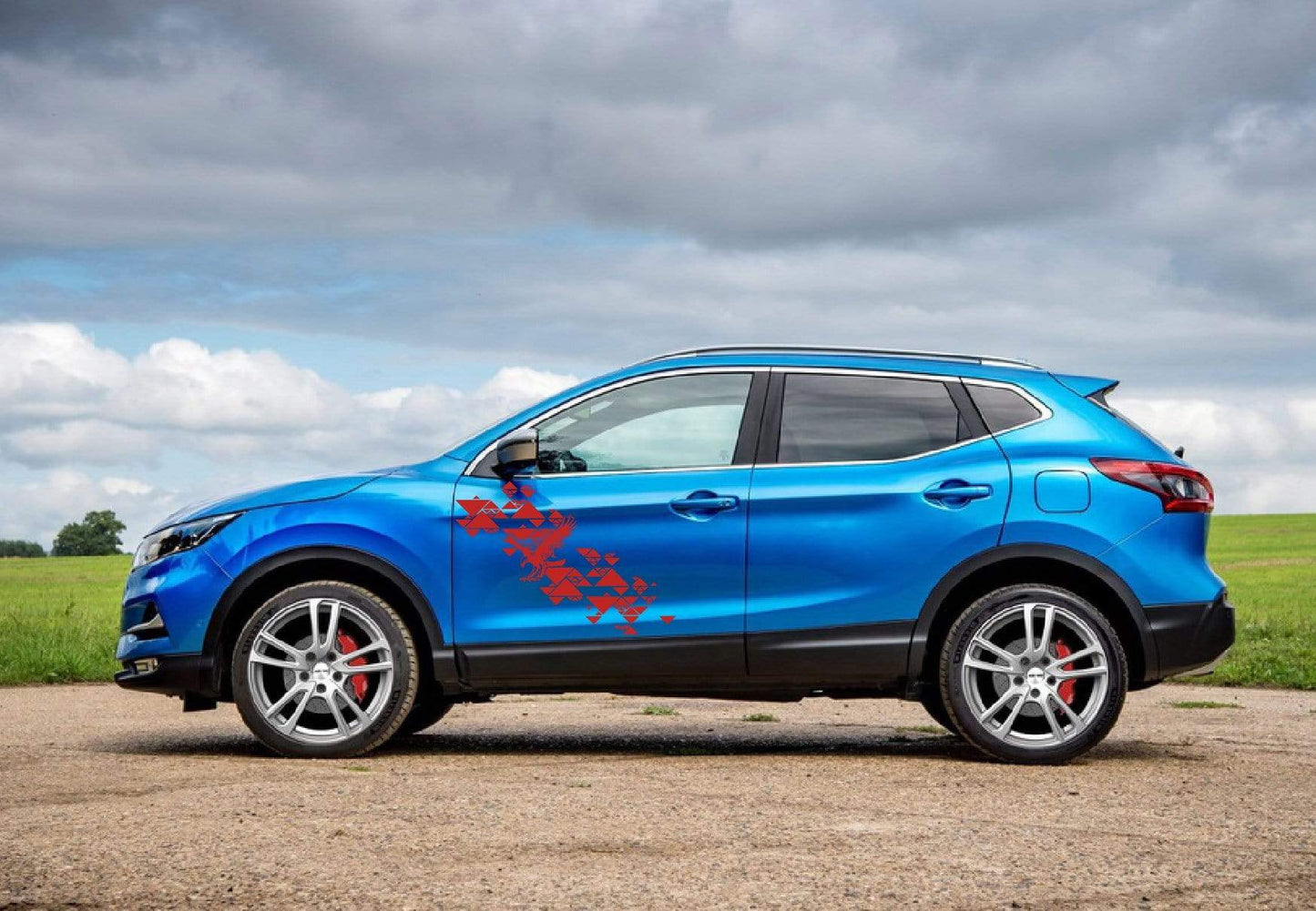 Vinyl Graphics Racing Stickers Unique Decals For Nissan Qashqai