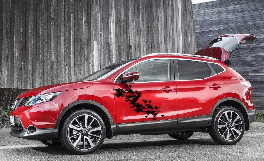 Vinyl Graphics Racing Stickers Unique Decals For Nissan Qashqai