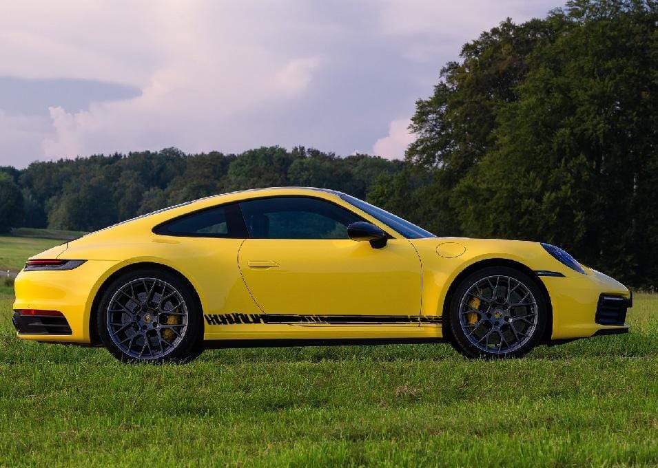 Vinyl Side Rally Racing Stripes for Porshe Universal decals