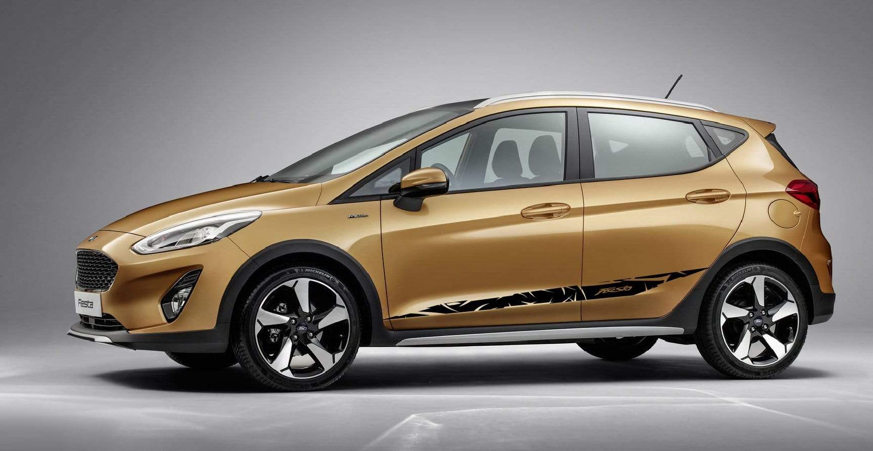 Premium Vinyl Sticker Compatible with Ford Fiesta Sticker Street Auto Stylish Exclusive Easy Application