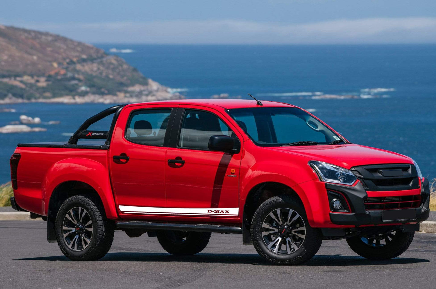 Vinyl Stickers beautiful line Graphics For Isuzu D-Max