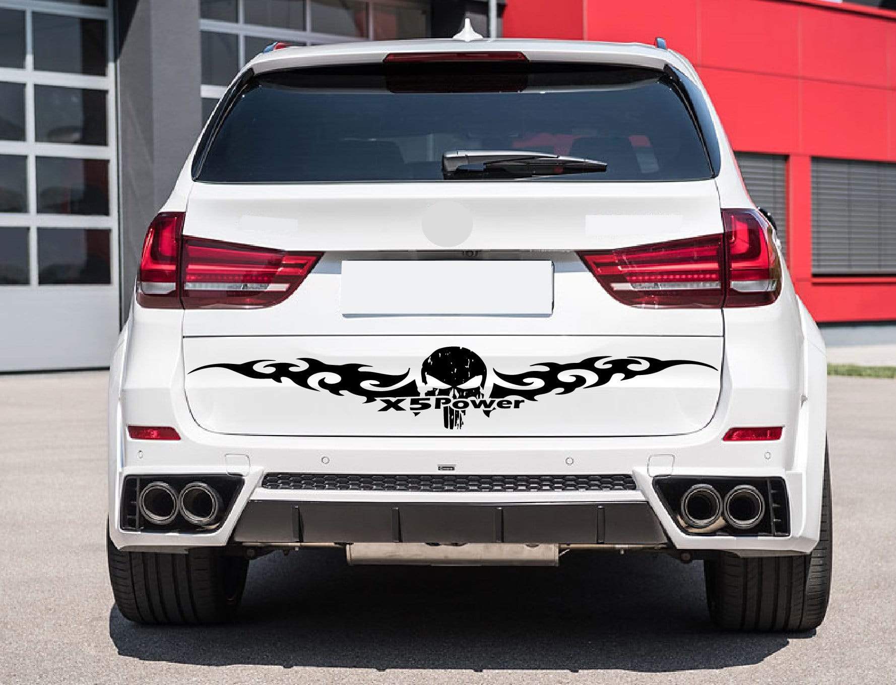 Vinyl Stickers Tailgate decals Special made  for BMW X5 - Brothers-Graphics