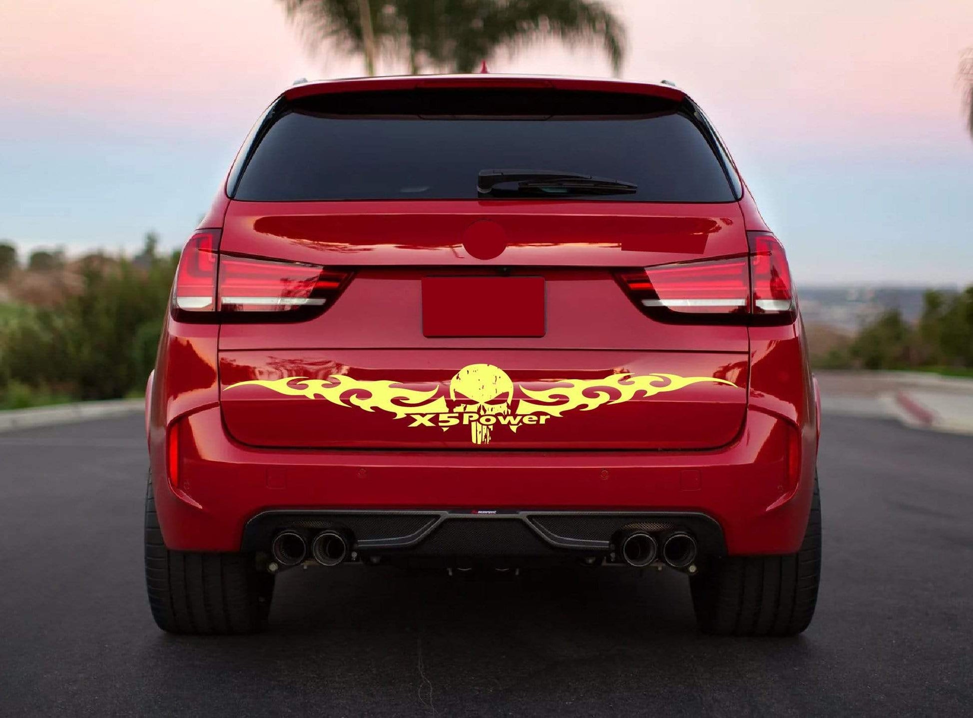 Vinyl Stickers Tailgate decals Special made  for BMW X5 - Brothers-Graphics