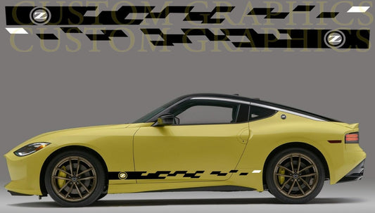 Vinyl Graphics Vinyl Stripes Compatible With Nissan Z Sticker Decals Logo Design