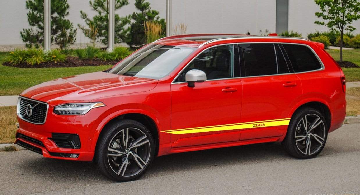 Autocollants en vinyle pour camions Bandes en vinyle pour autocollants Volvo XC90 1993-2026 