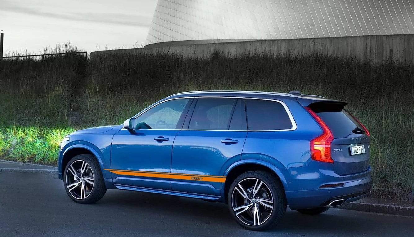 Autocollants en vinyle pour camions Bandes en vinyle pour autocollants Volvo XC90 1993-2026 