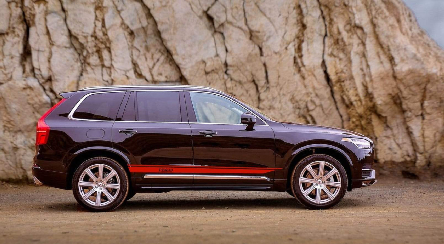 Autocollants en vinyle pour camions Bandes en vinyle pour autocollants Volvo XC90 1993-2026 