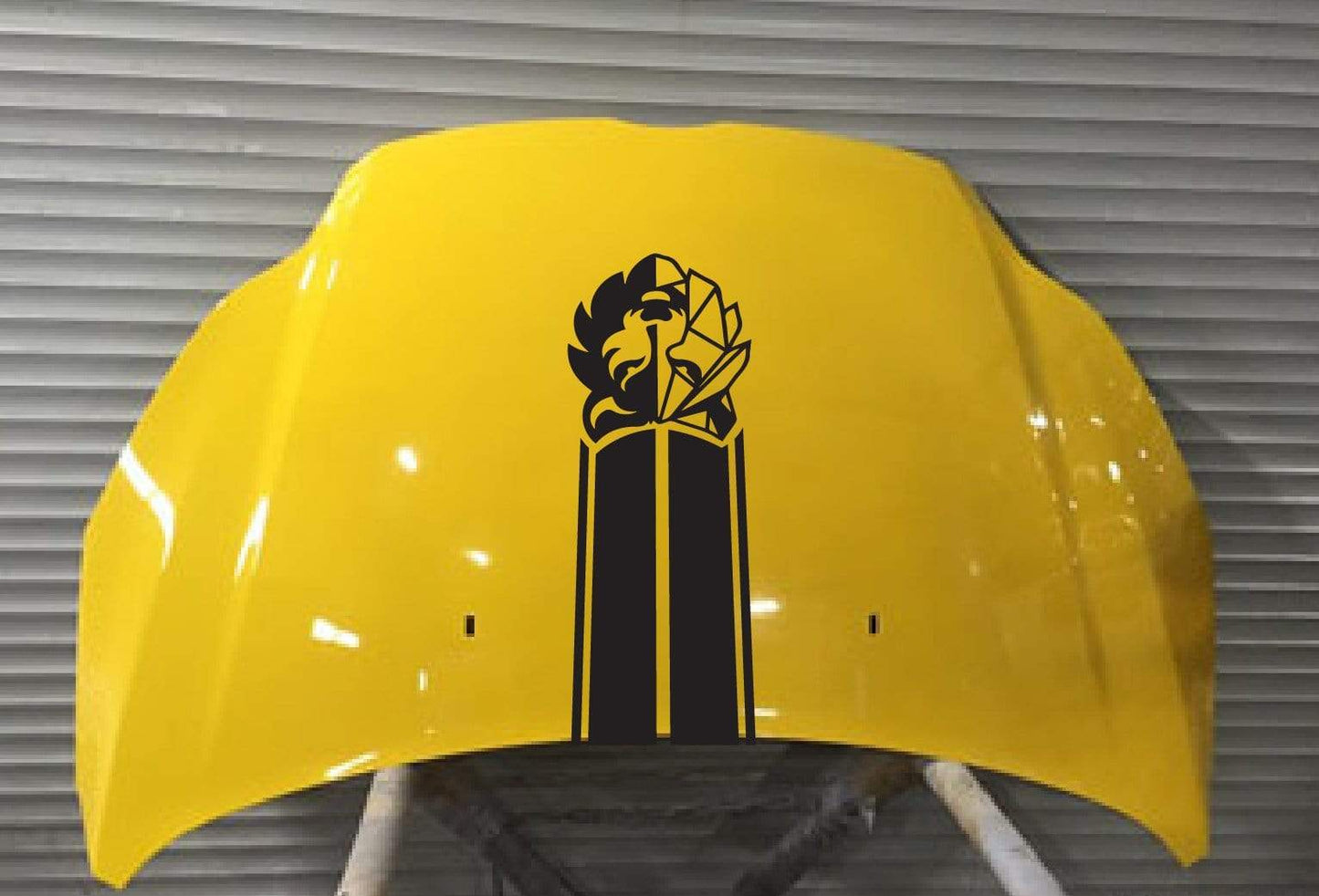 WOLF Design vinyl | UNIVERSAL HOOD stickers | graphics hood stickers